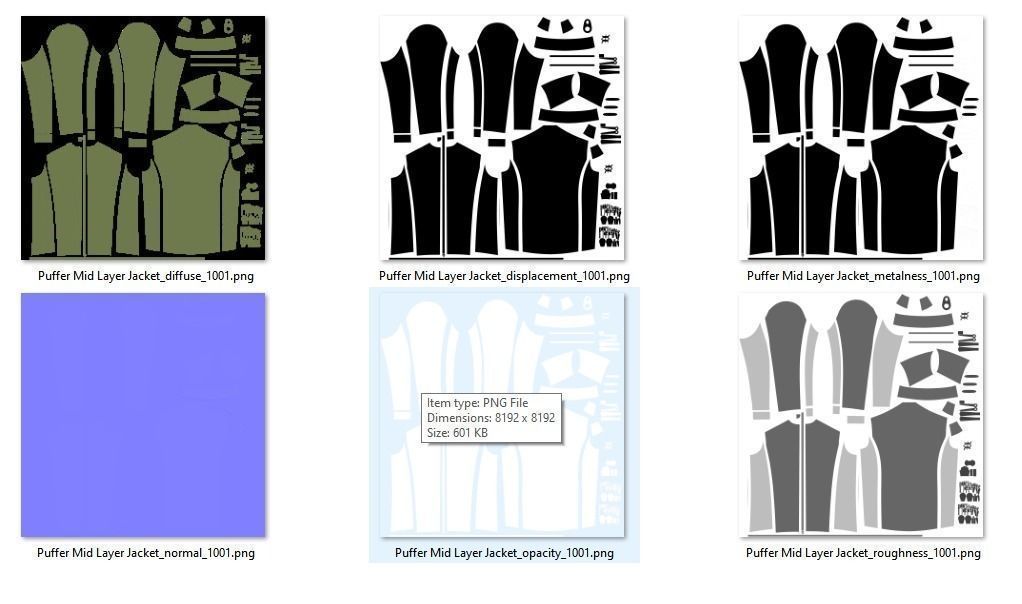 10 Mens Winter wear Collection obj fbx zprj _12