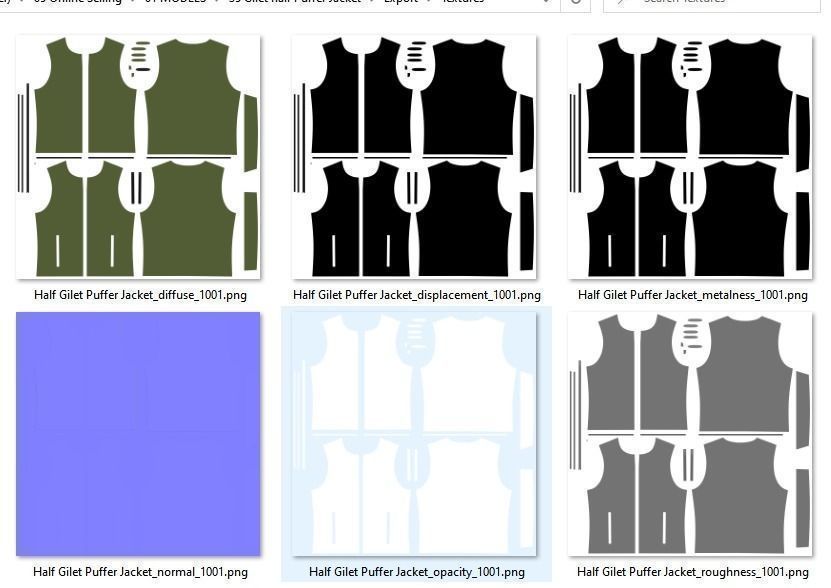 10 Mens Winter wear Collection obj fbx zprj _14