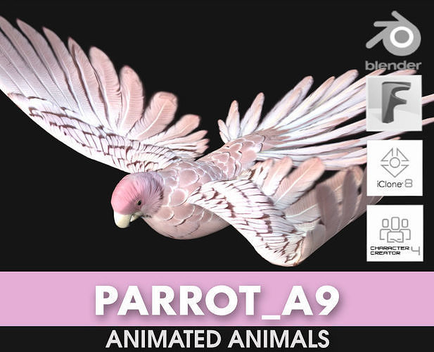 Parrot A9 3D model