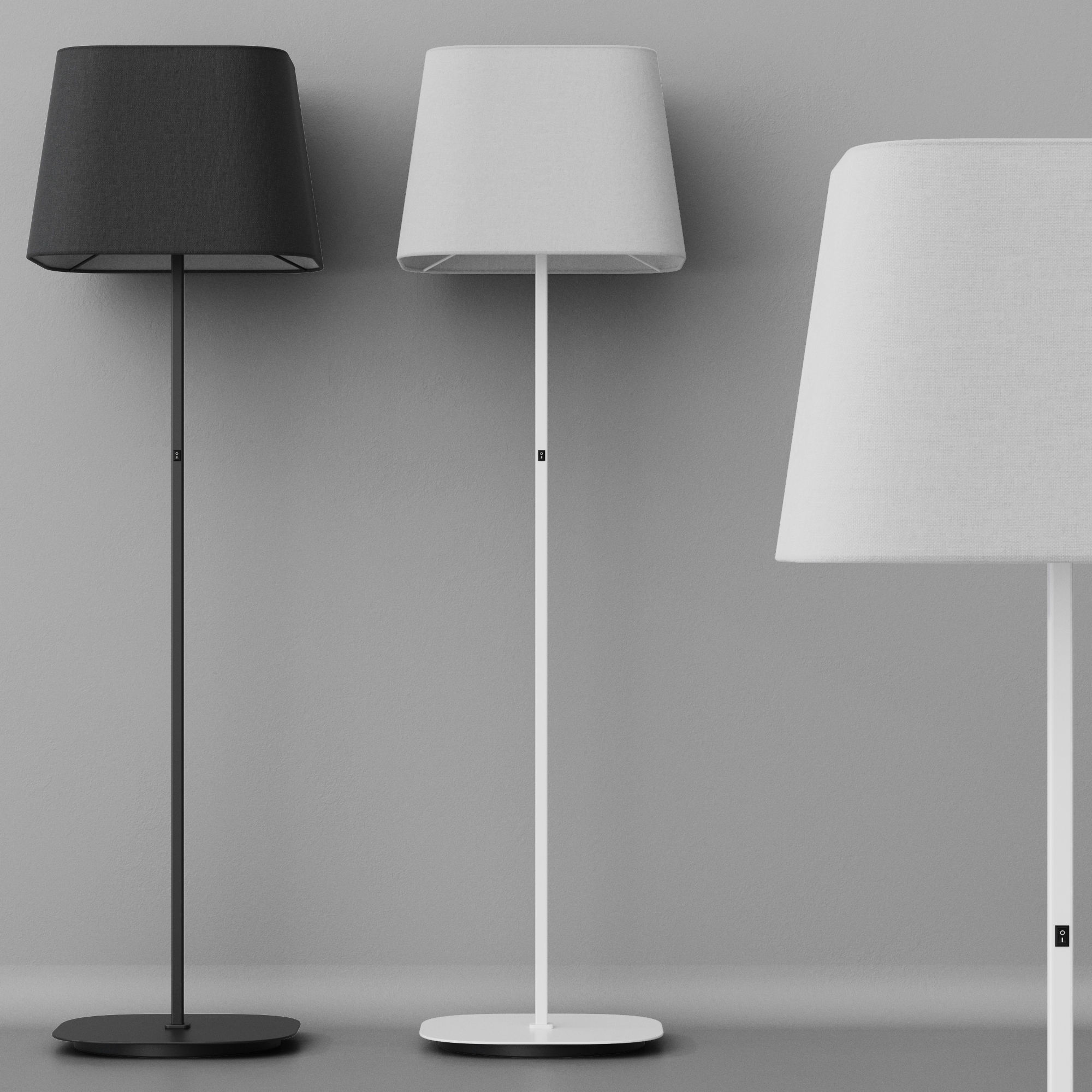 Floor lamp Faro Barcelona SWEET 3D model_11