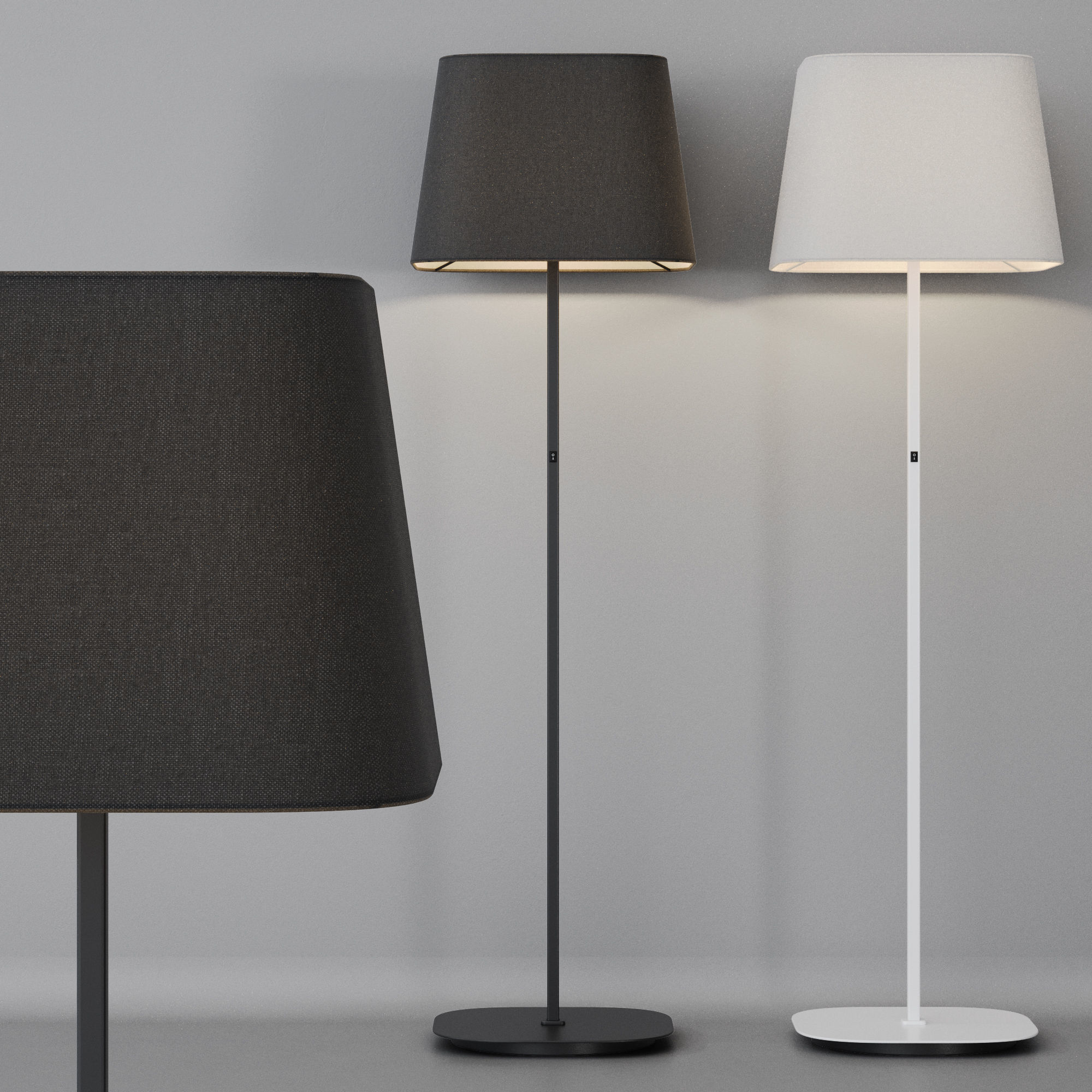 Floor lamp Faro Barcelona SWEET 3D model_5