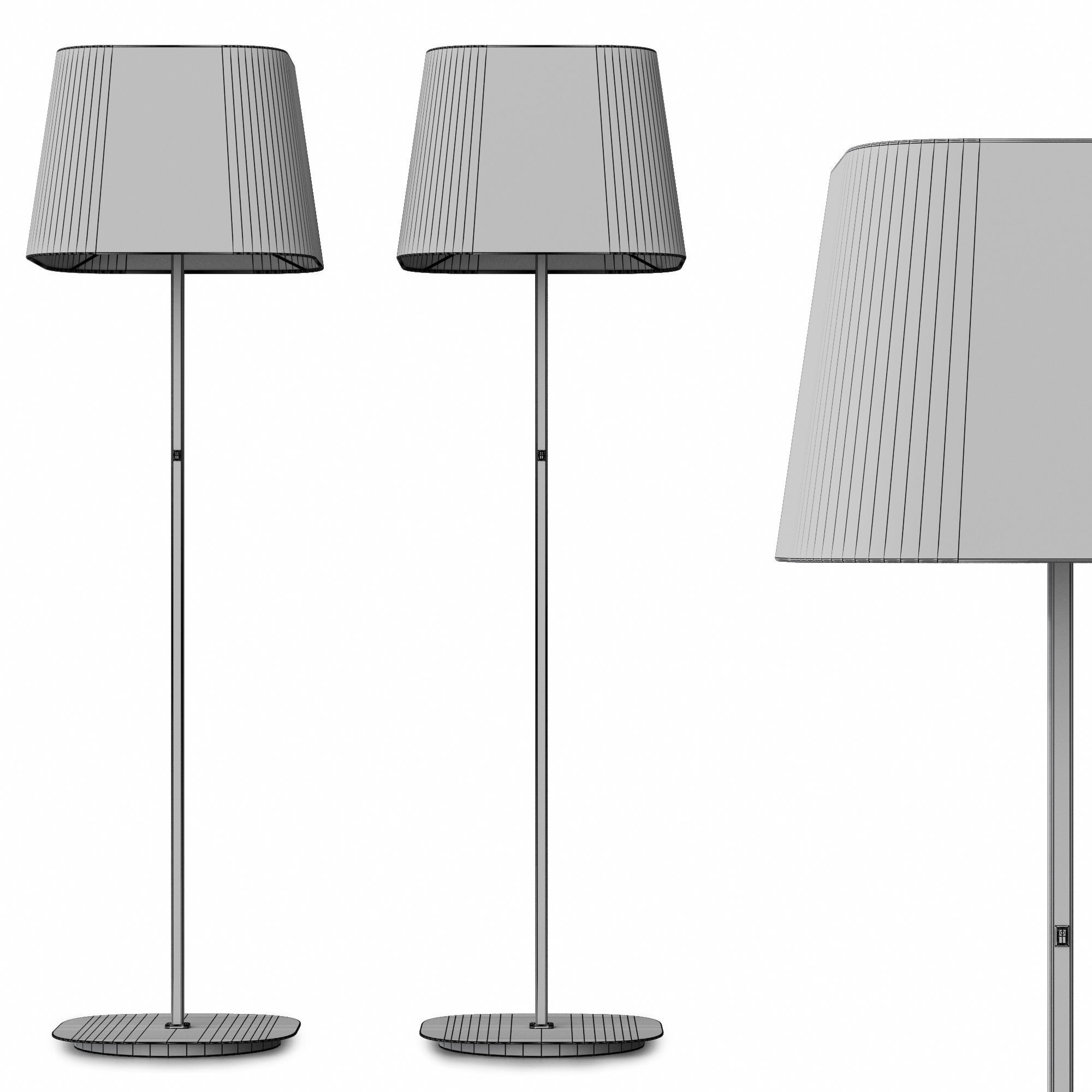 Floor lamp Faro Barcelona SWEET 3D model_3