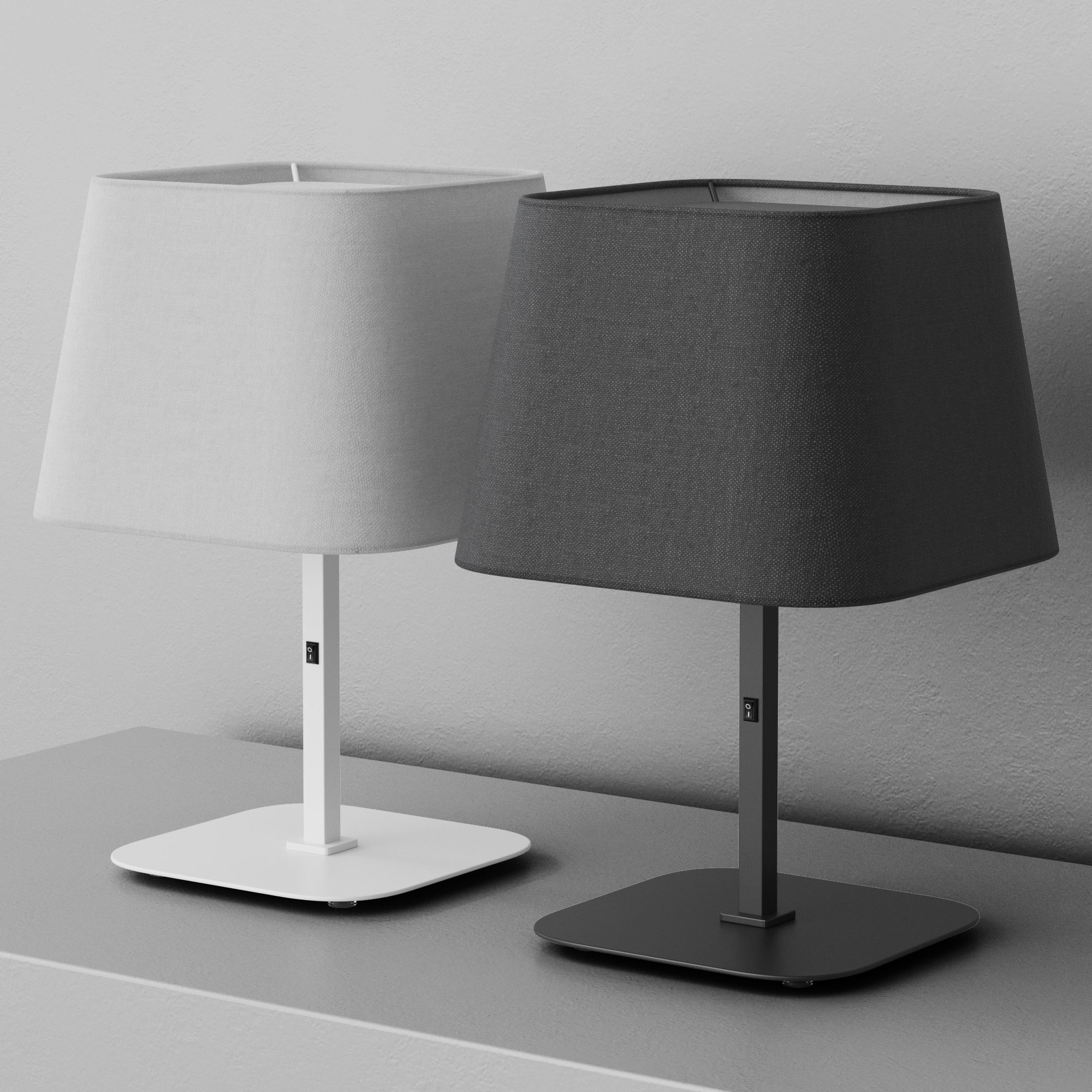 Table lamp Faro Barcelona SWEET 3D model_16