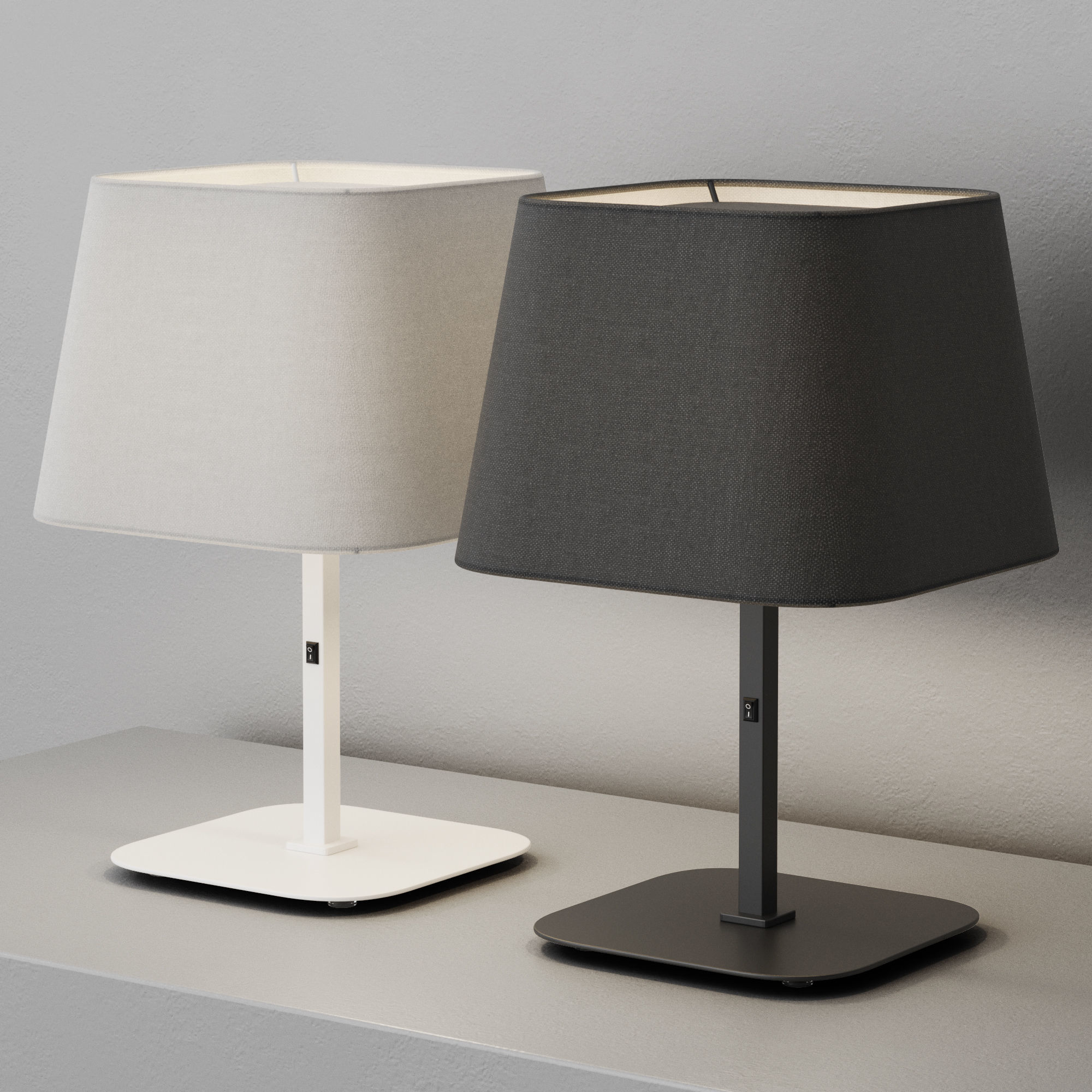 Table lamp Faro Barcelona SWEET 3D model_6