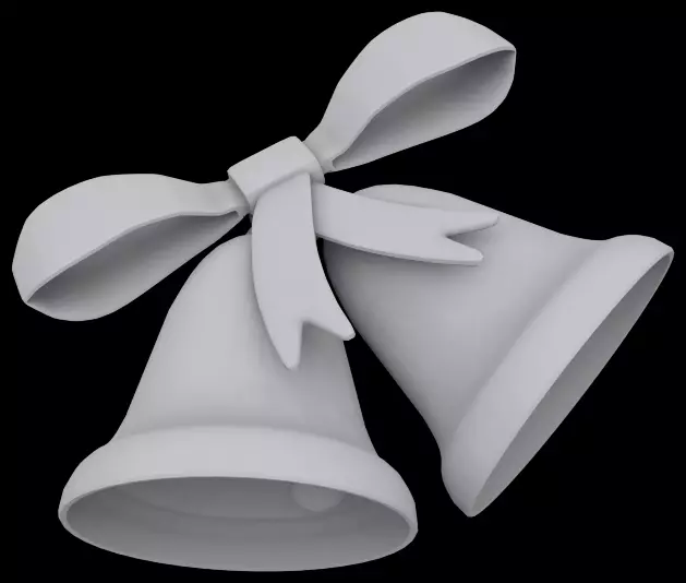 Decorative bells 3D print model_0