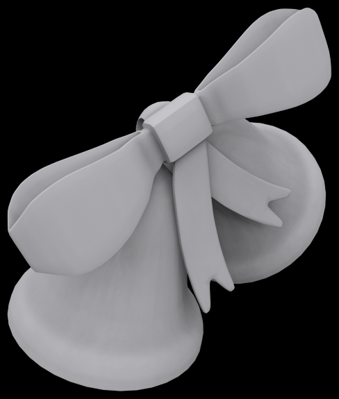 Decorative bells 3D print model_3