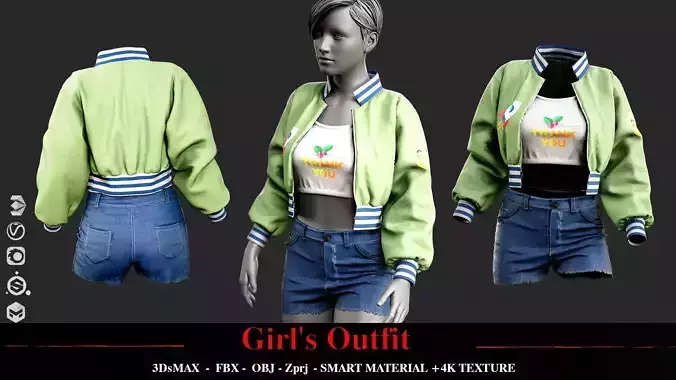 Girls Outfit 001