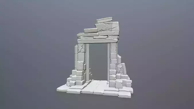 Ruin Gate STL  