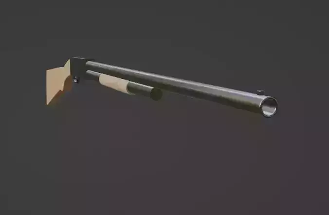 3D SHOTGUN MODEL