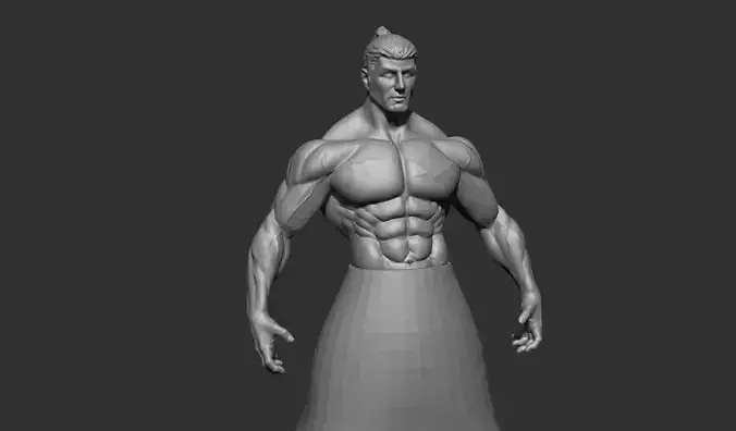 Samurai 3D print model