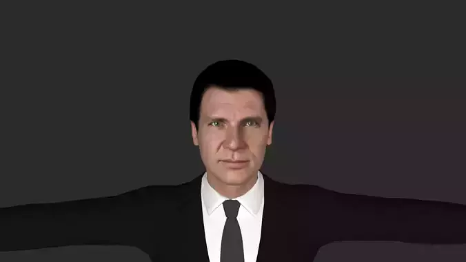 Harrison Ford  Hyper Realistic Full Body Rigged Character