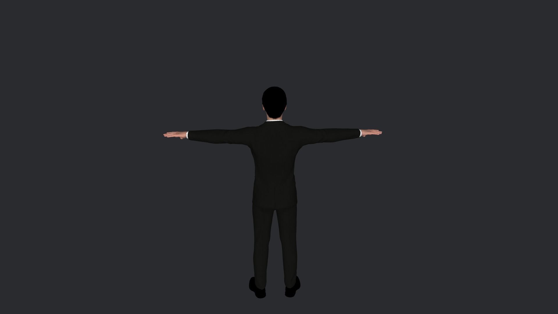 Harrison Ford  Hyper Realistic Full Body Rigged Character 3D model_22