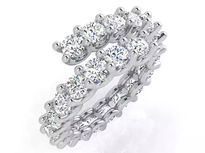Eternity Spiral Ring 4848