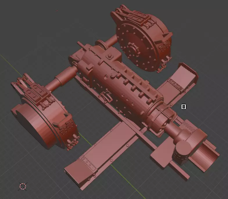 Transmission   Brakes panzer IV  3D print model_0