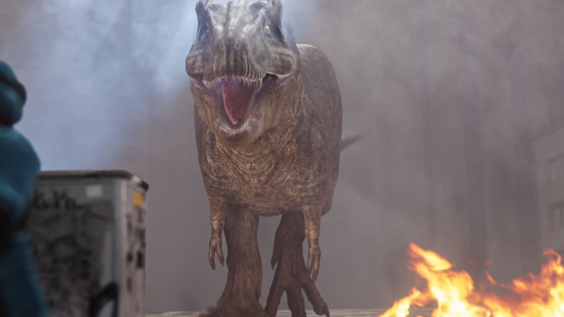 Monster Tyrannosaurus Rex Dinosaur Low-poly 3D model_3