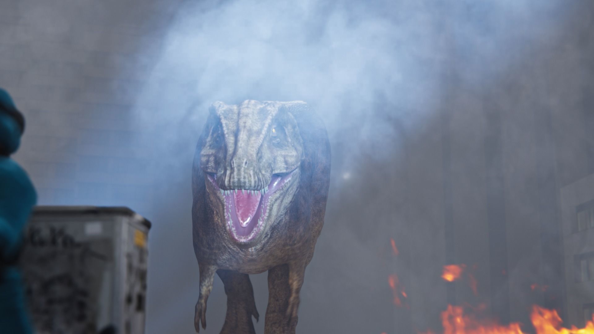 Monster Tyrannosaurus Rex Dinosaur Low-poly 3D model_18