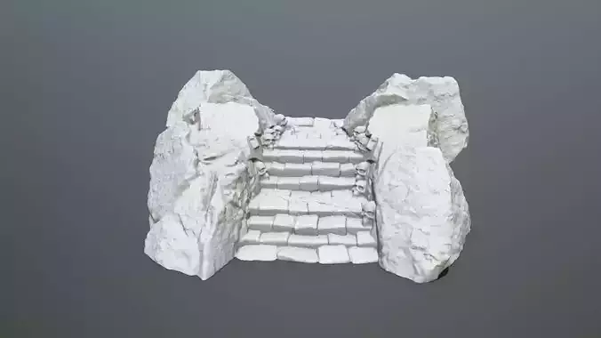 Ruin Stairs STL