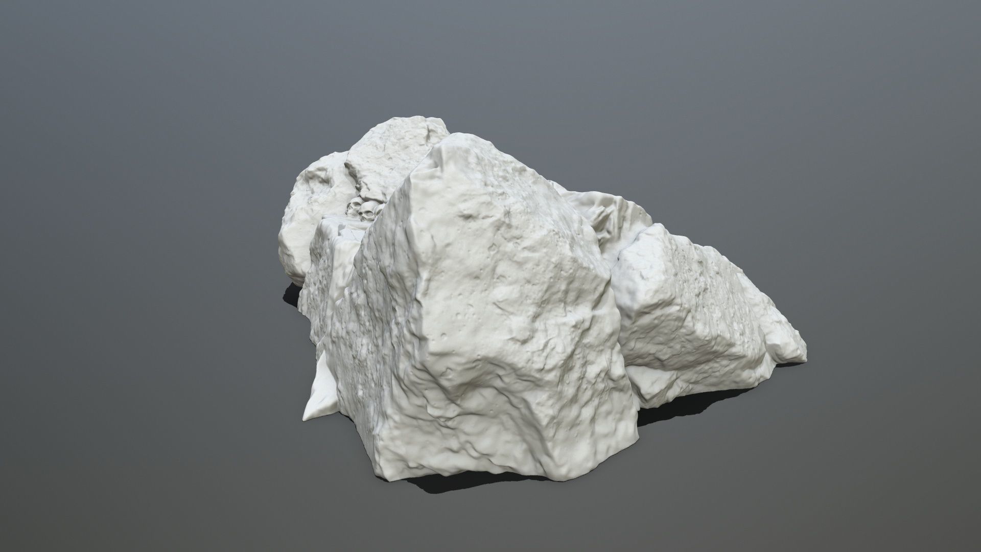 Ruin Stairs STL 3D print model_8