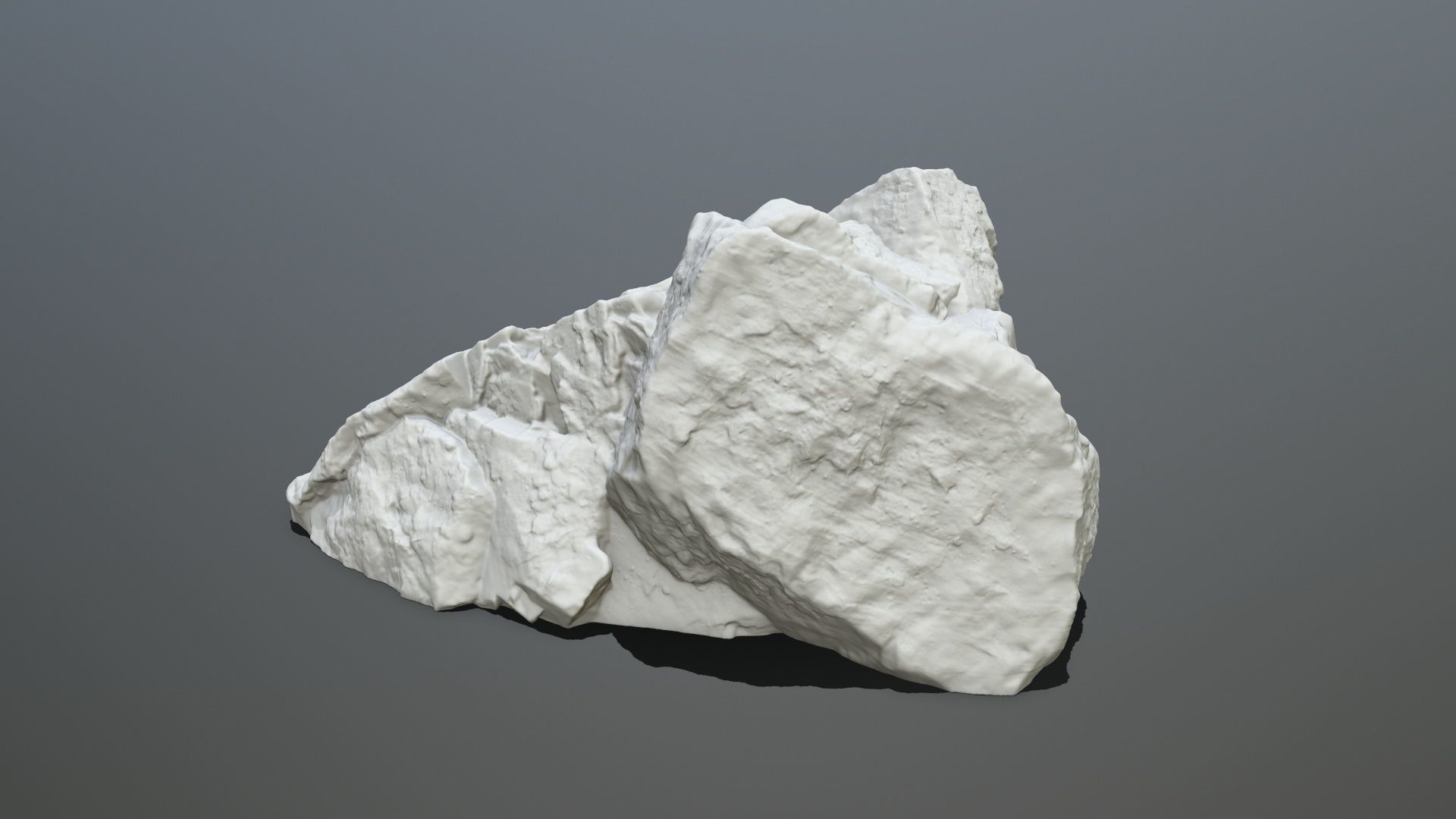 Ruin Stairs STL 3D print model_5