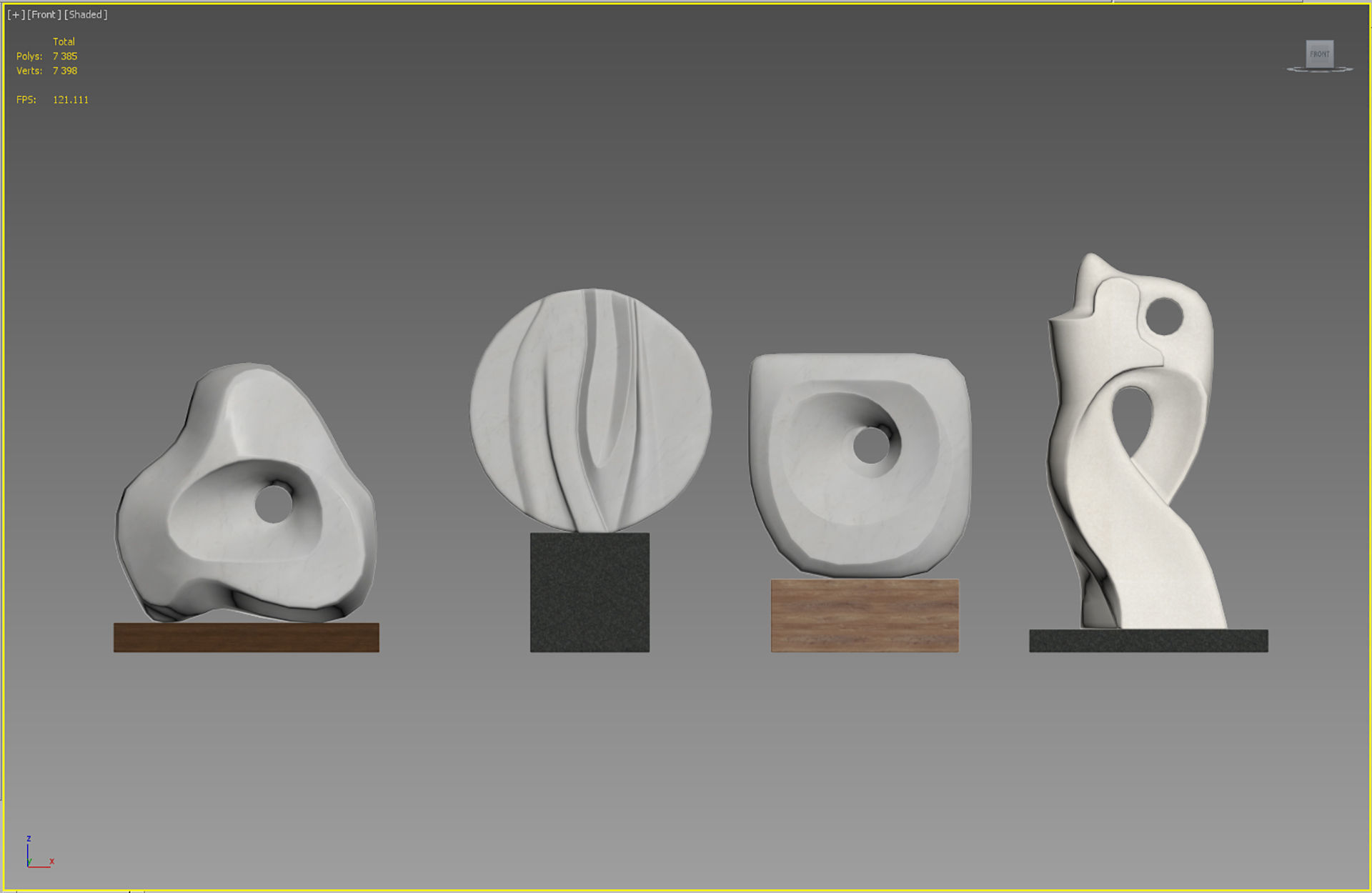 Sculptures 45 3D model_5