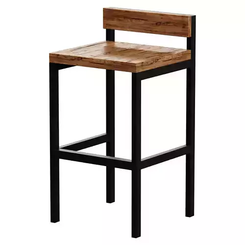 Bar stool with back XXL No 3 694705