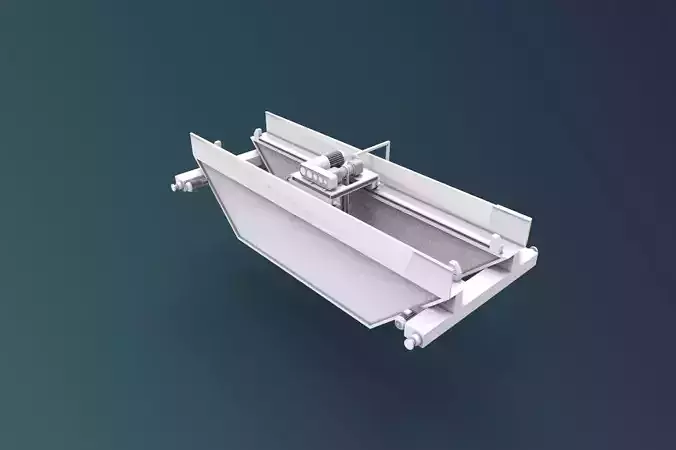 Overhead crane 3D print model
