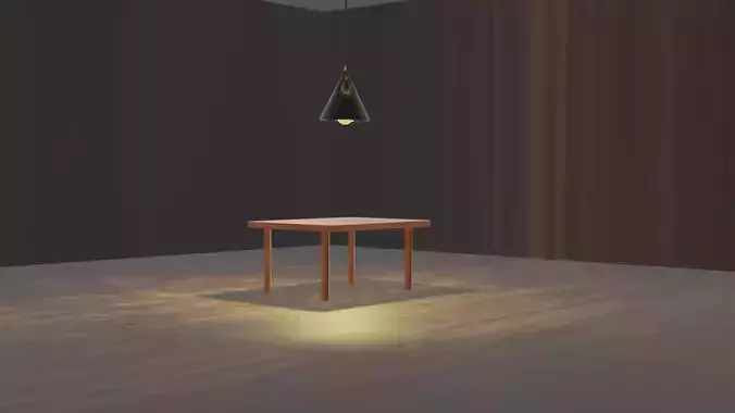 simple interior design by blender