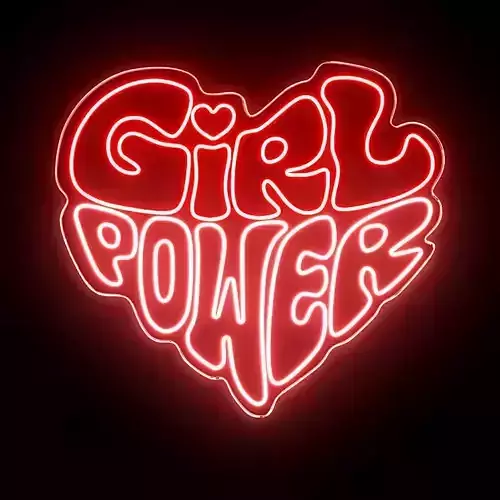 Girl Power Neon Sign