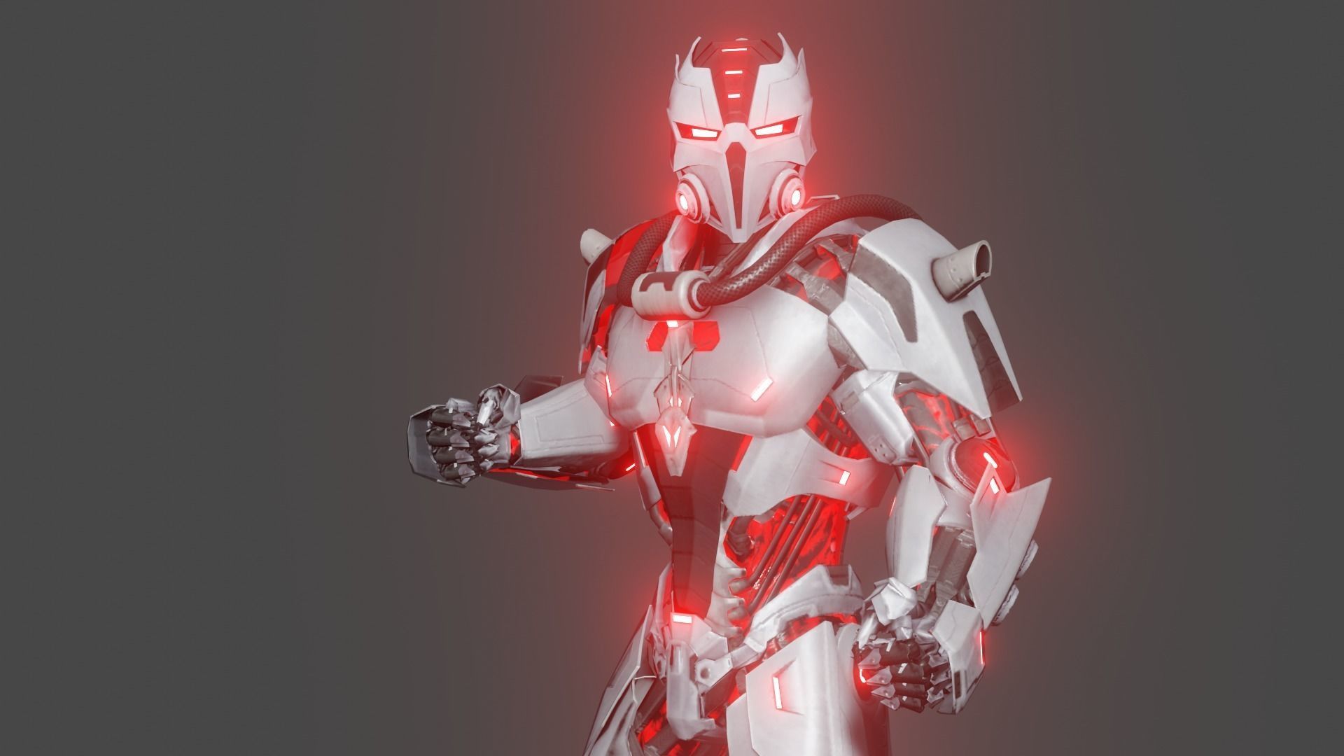 Cyber Smoke 3D model_2