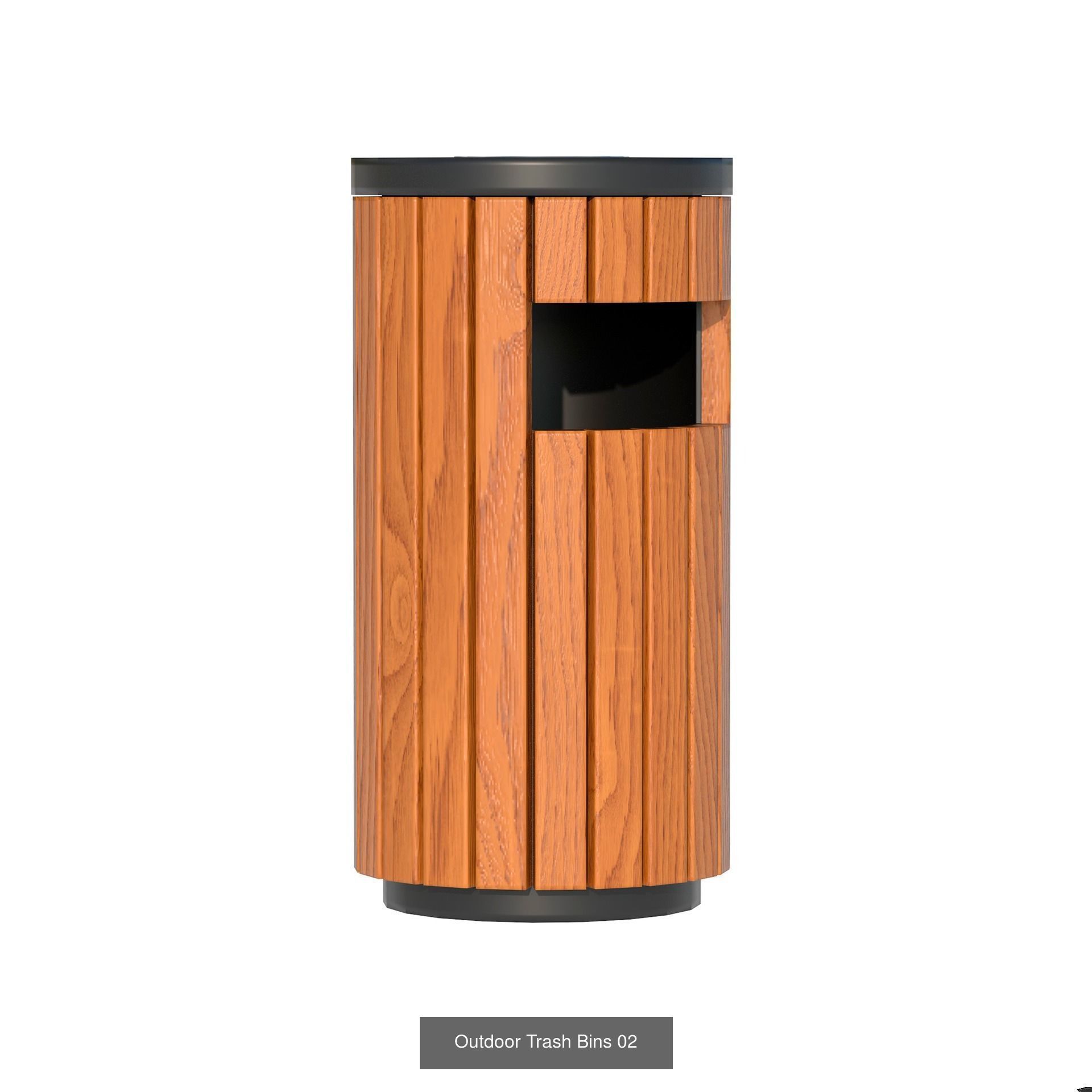 Collection Outdoor Trash Bins _4