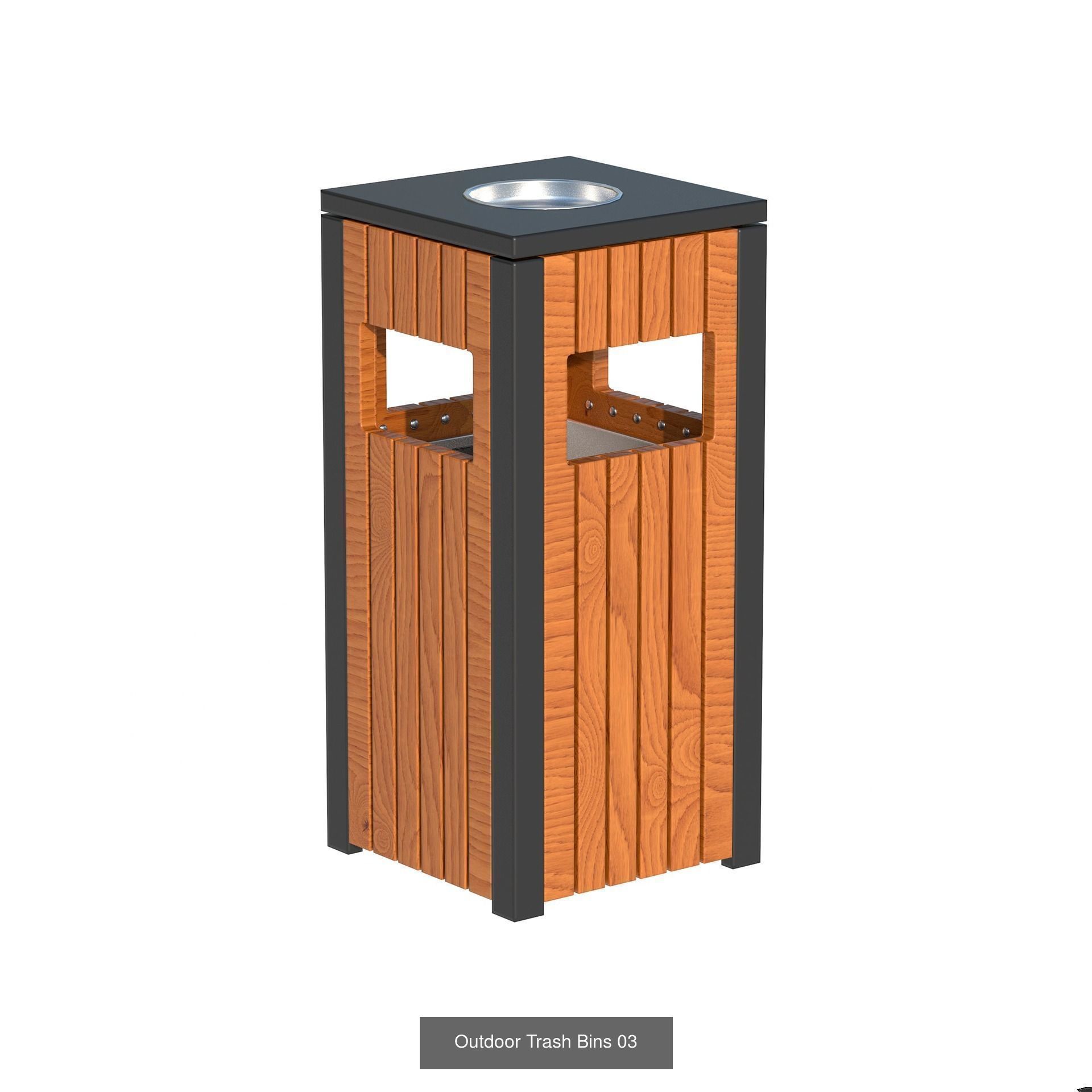 Collection Outdoor Trash Bins _5