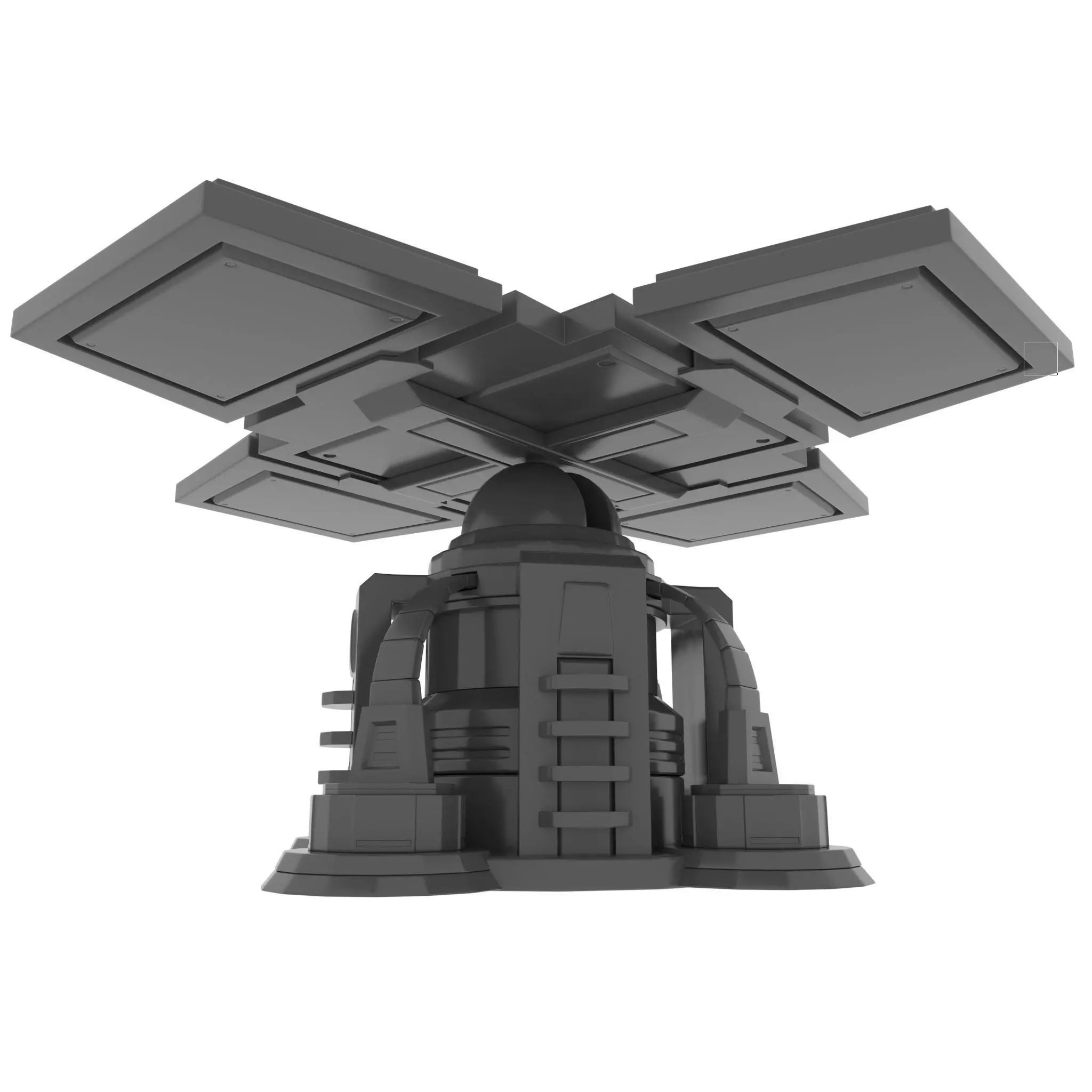SCI-FI TOWER Free 3D model