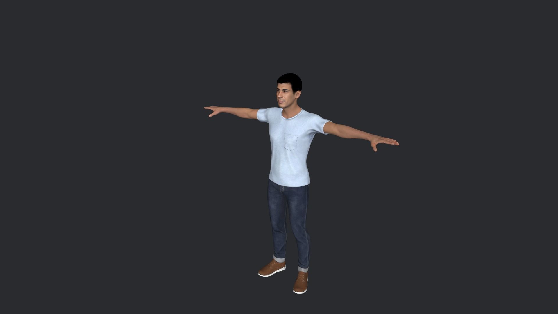 Rishi Sunak Hyper Realistic Full Body Rigged Character 3D model_8
