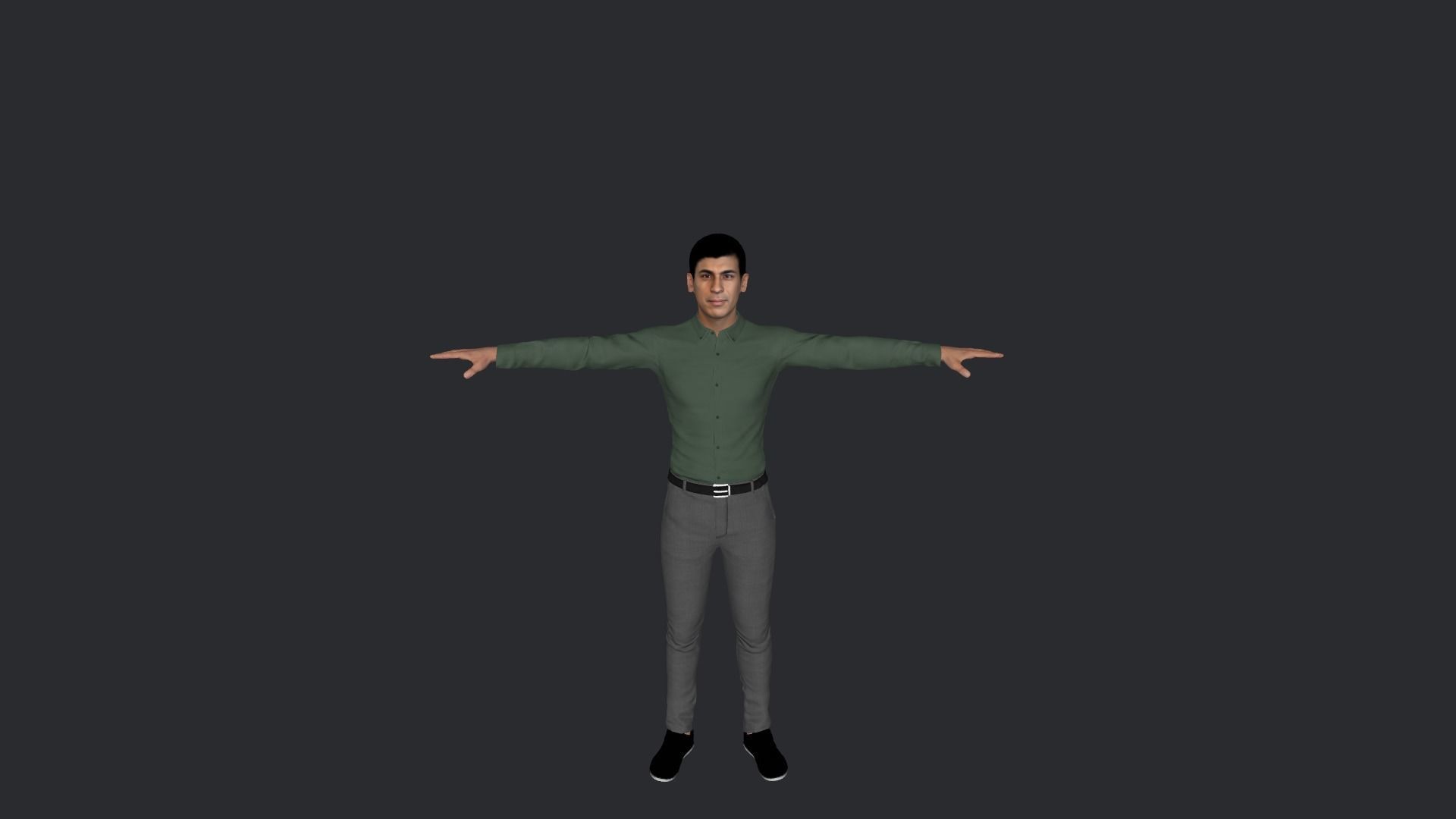 Rishi Sunak Hyper Realistic Full Body Rigged Character 3D model_2