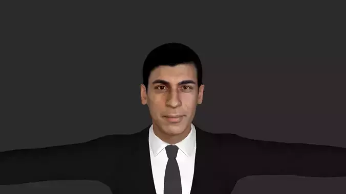 Rishi Sunak Hyper Realistic Full Body Rigged Character