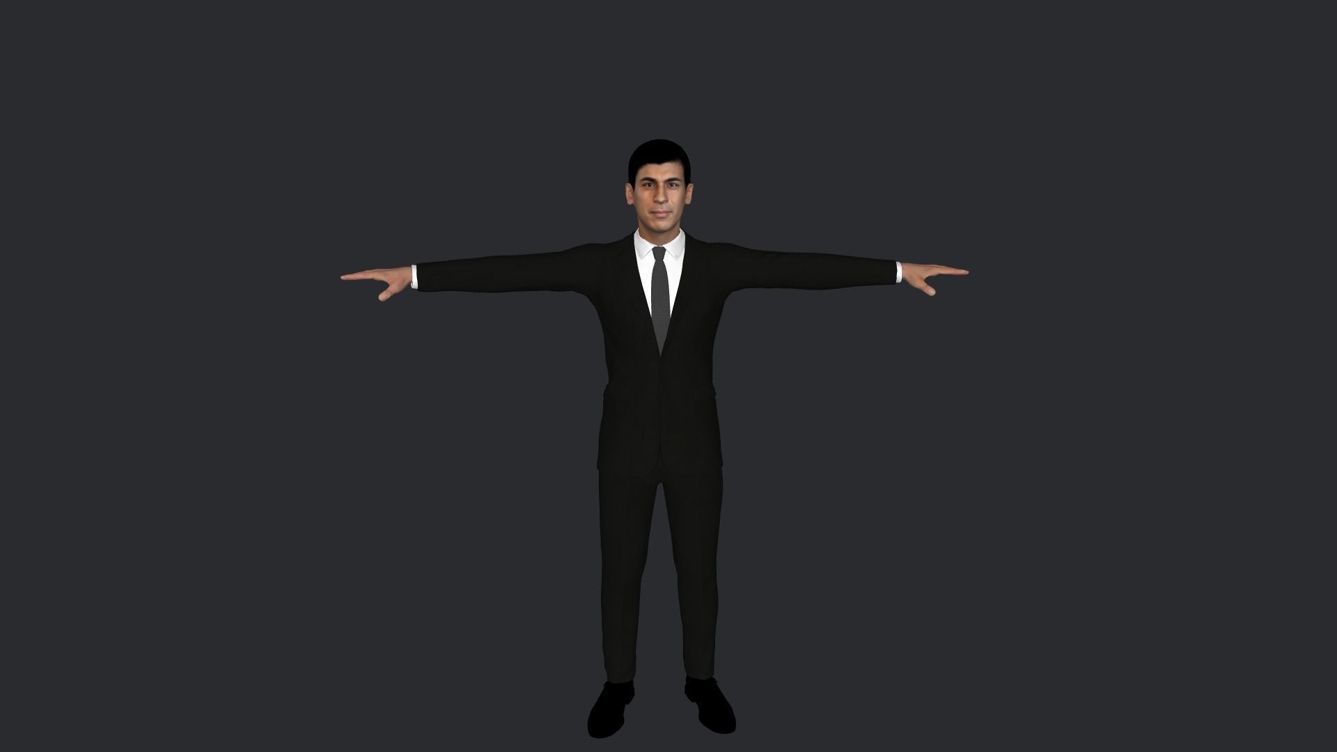 Rishi Sunak Hyper Realistic Full Body Rigged Character 3D model_12