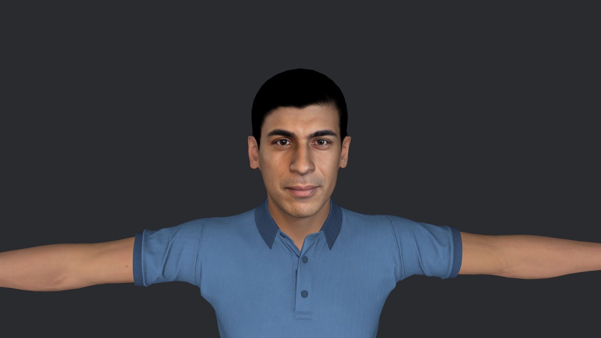 Rishi Sunak Hyper Realistic Full Body Rigged Character 3D model_16
