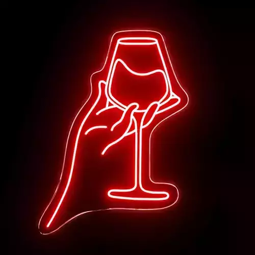 Wine Neon Sign