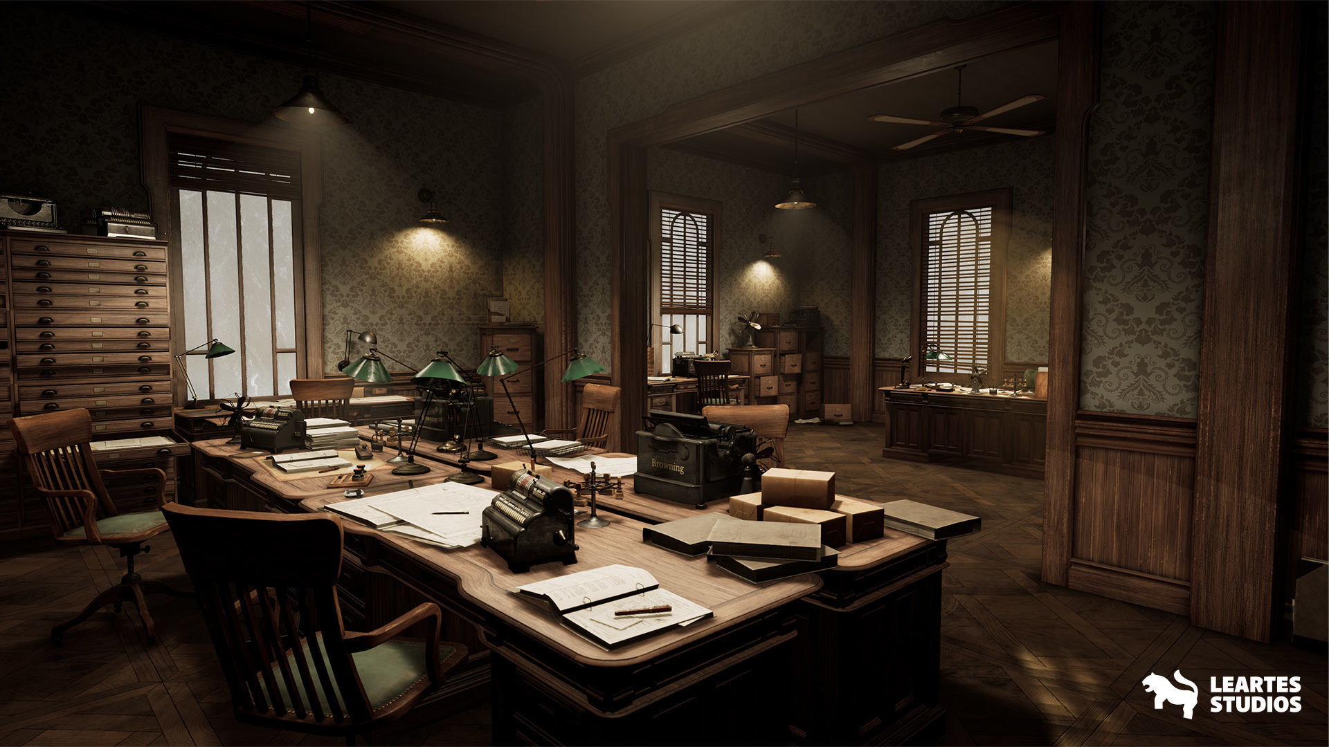 1900s Environments Mega Bundle Prop Packs 5 Environments Low-poly 3D model_20