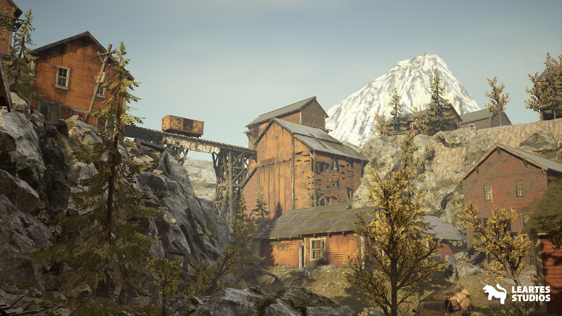 1900s Environments Mega Bundle Prop Packs 5 Environments Low-poly 3D model_22