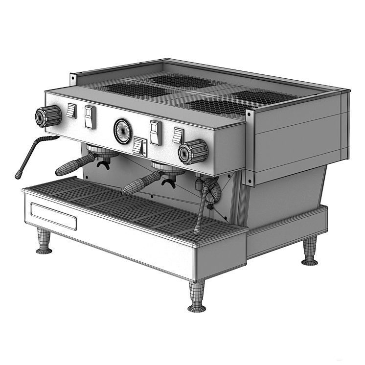 Coffee Machine La Marzocco Linea Classic EE 2 Gr 3D model_3