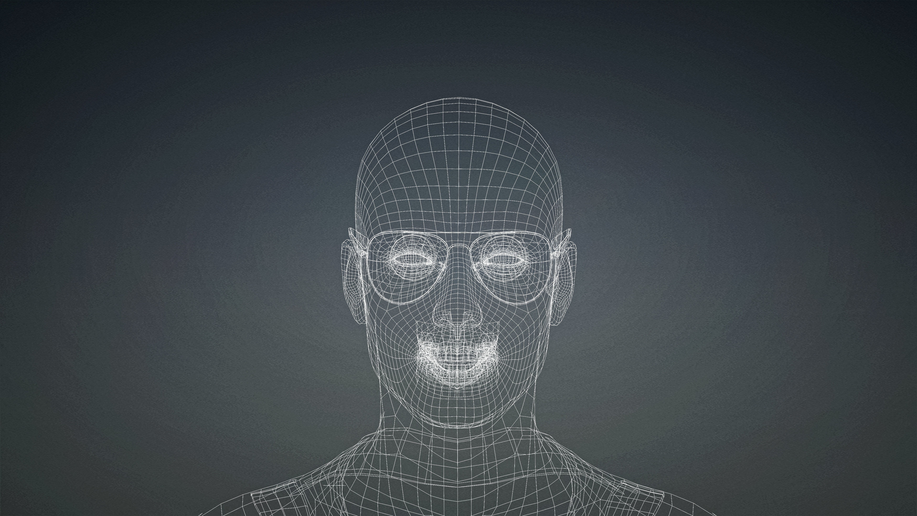 High Quality Male Gangster Low-poly 3D model_10