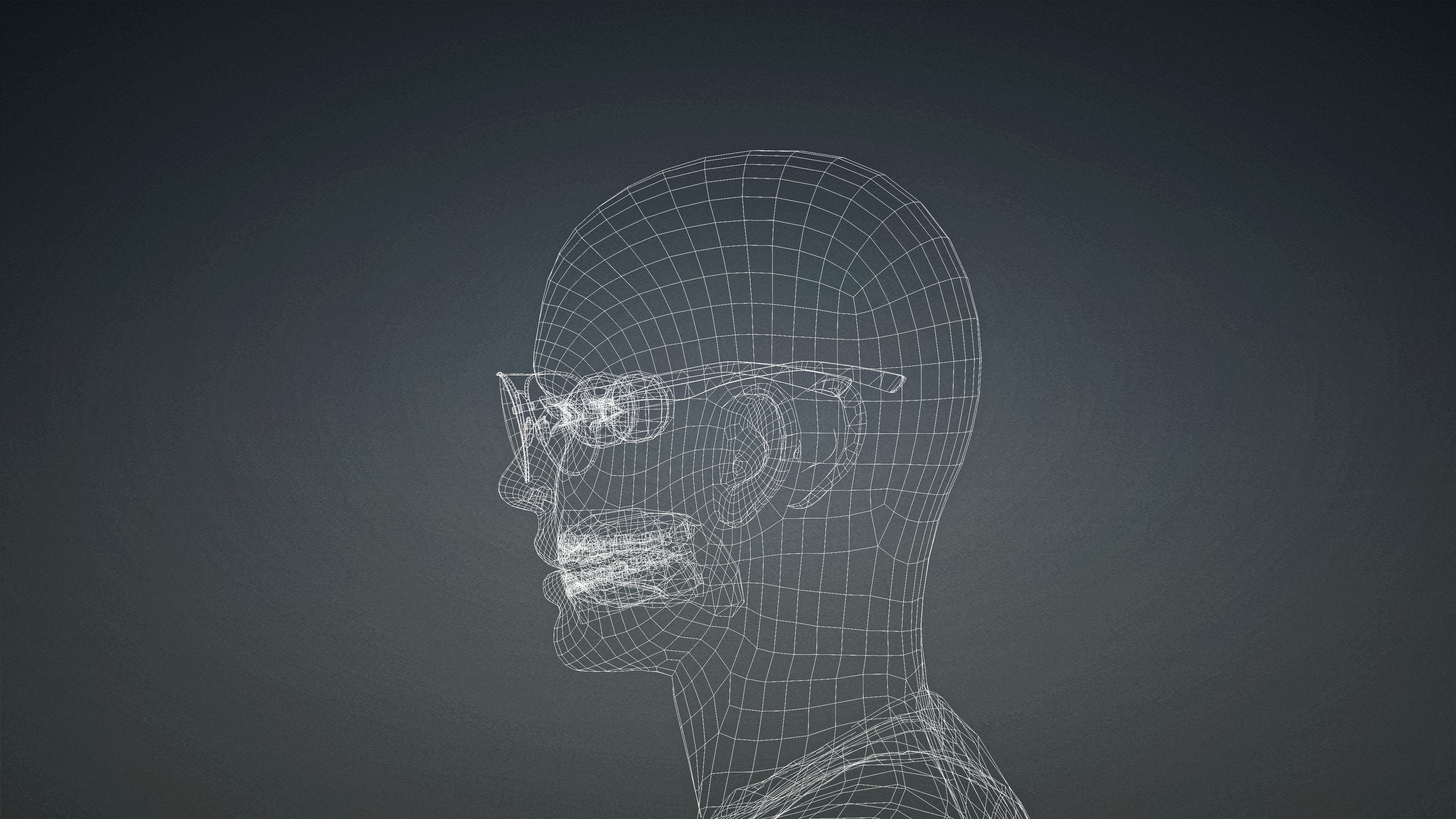 High Quality Male Gangster Low-poly 3D model_12