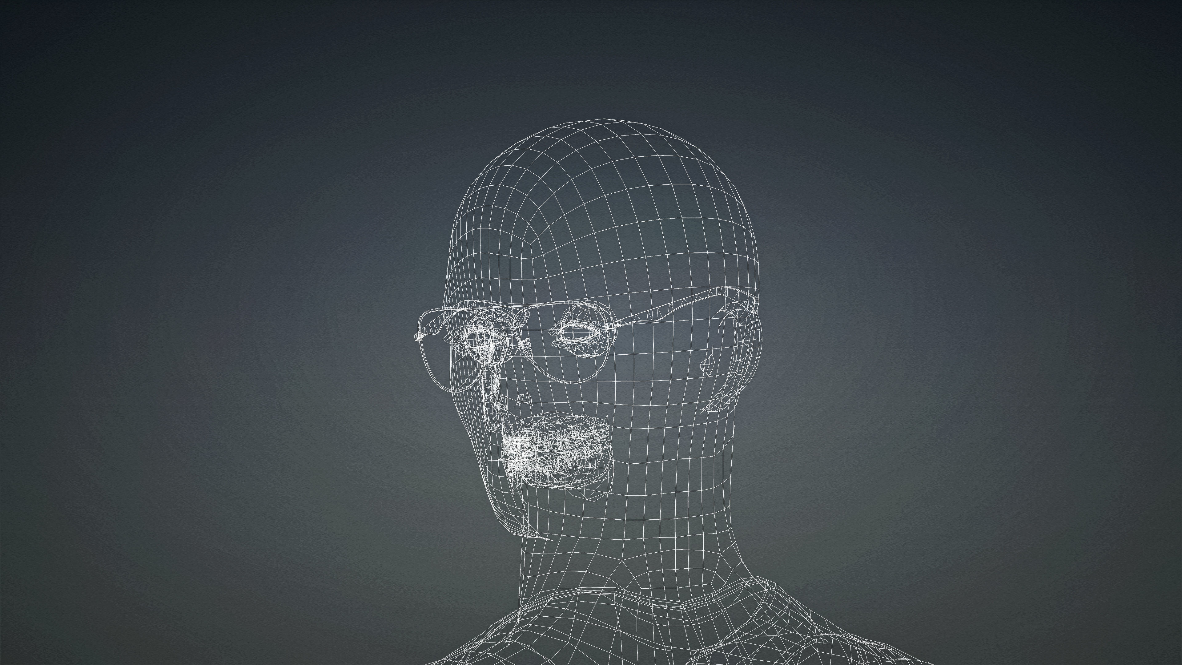 High Quality Male Gangster Low-poly 3D model_13