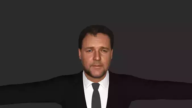 Russell Crowe Hyper Realistic Full Body Rigged Character