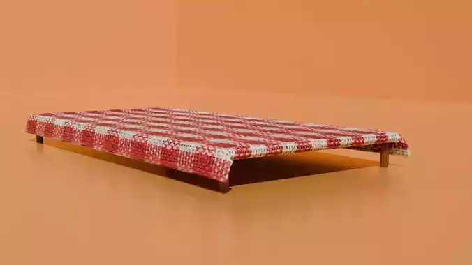Thanksgiving Table 3D model