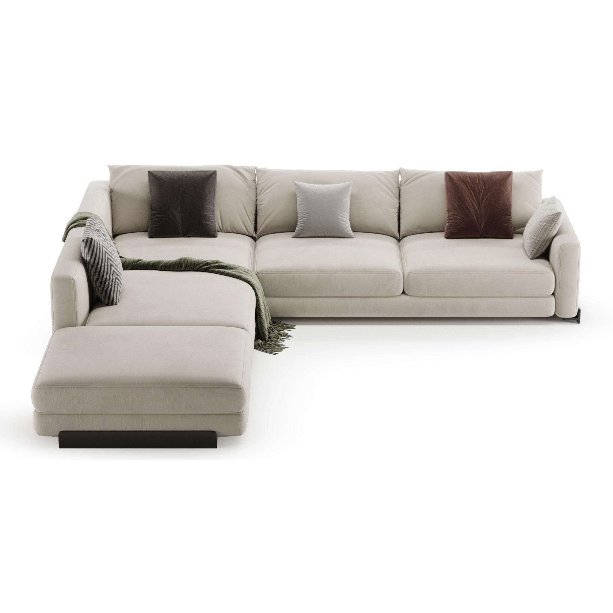 Arflex Rendez-Vous D 120 Sofa 3D model_10