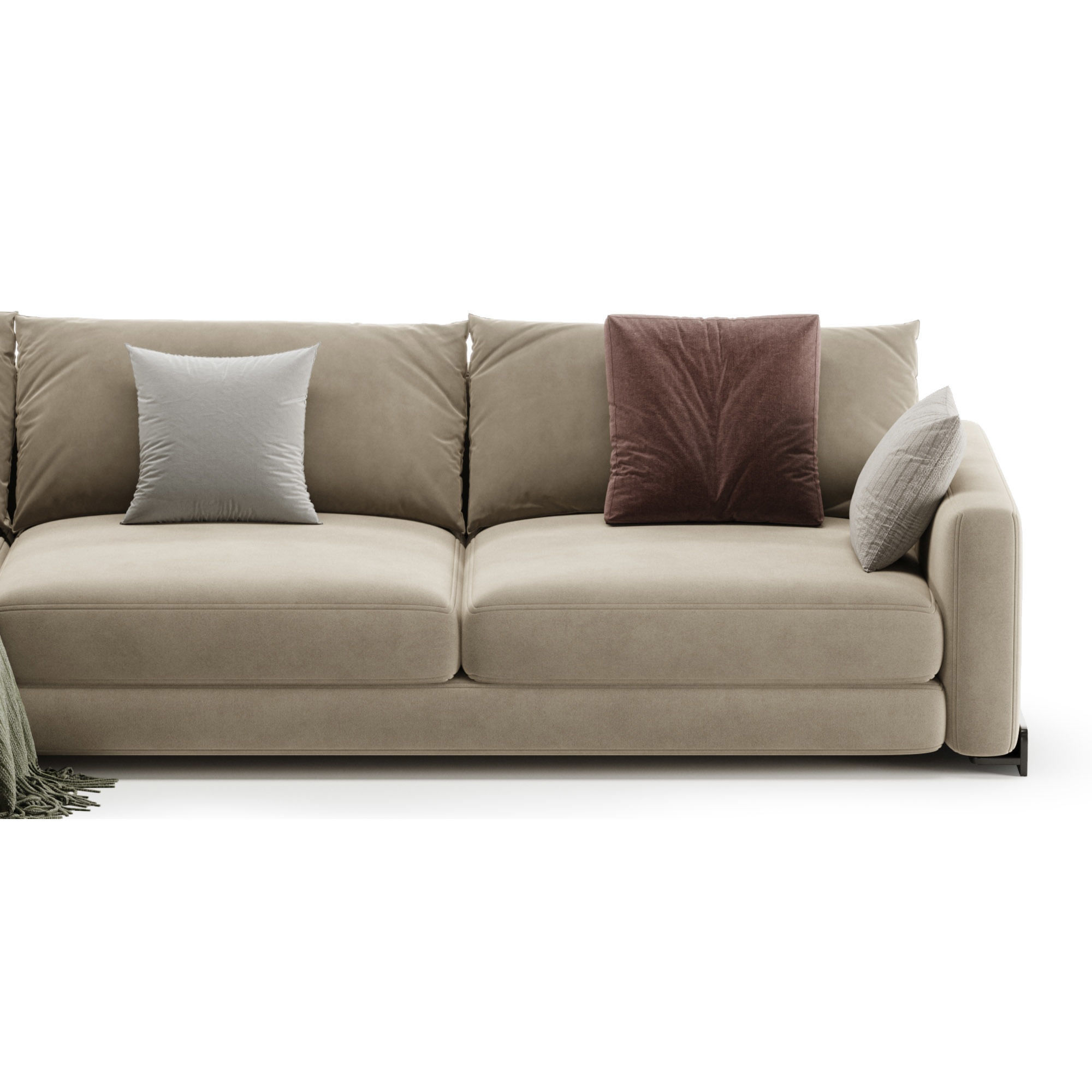 Arflex Rendez-Vous D 120 Sofa 3D model_11