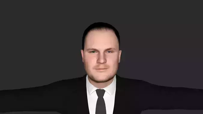 Zach Bryan Hyper Realistic Full Body Rigged Character 3D model