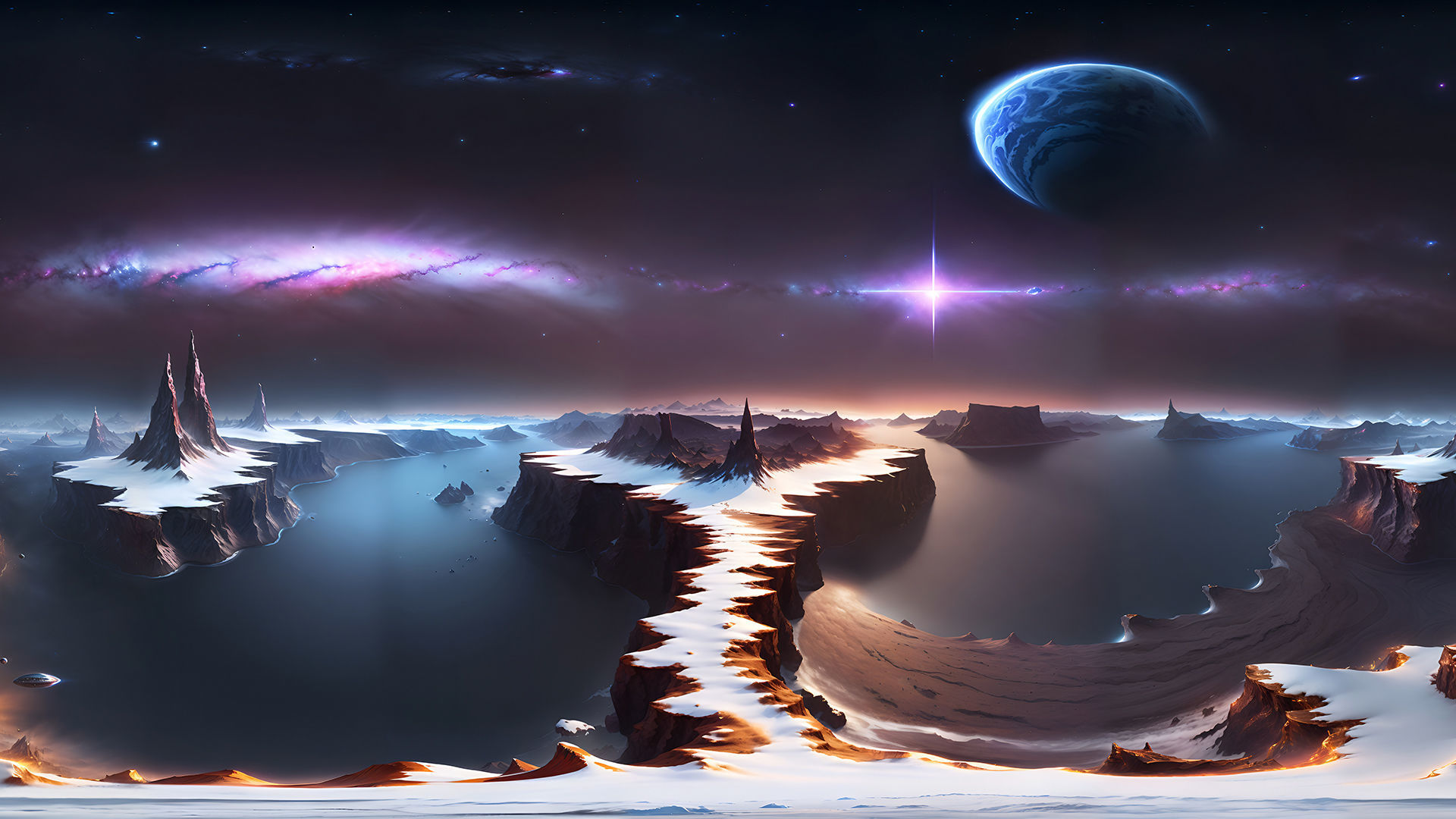 HDRI Alien Places Vol2 Low-poly 3D model_3